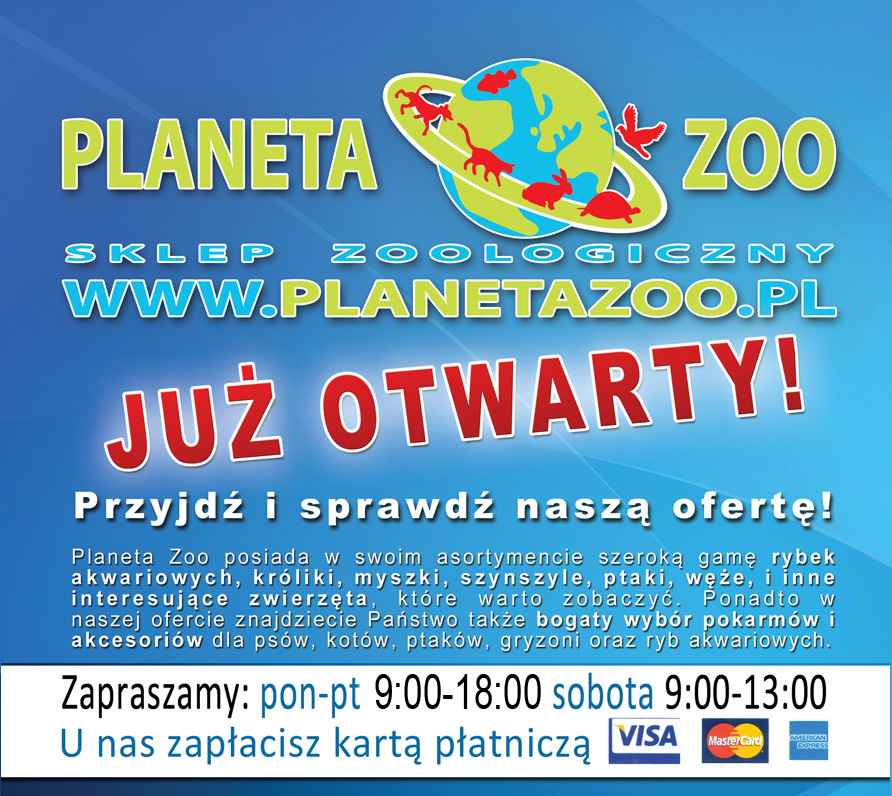 sklep zoologiczny jasło - planetazoo.pl