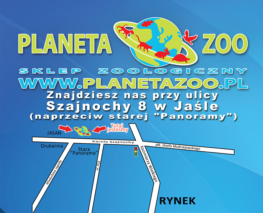 sklep zoologiczny jasło - planetazoo.pl